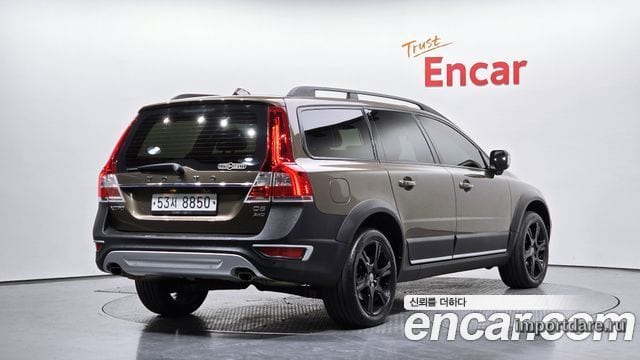 VOLVO XC70 2014 — 367 301 км, светло-золотистый, Корея — под ключ — фото 2