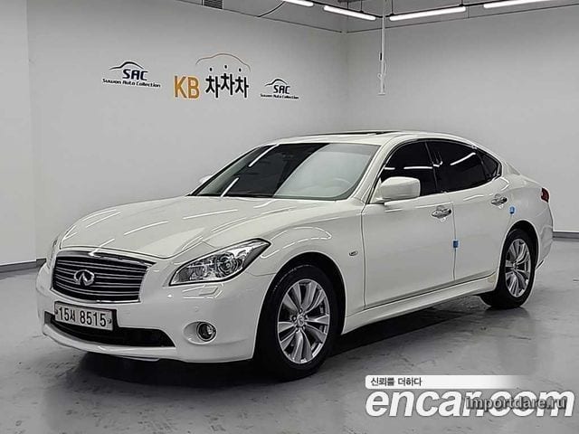 INFINITI M37 2011 — 178 151 км, белый, Корея — под ключ — фото 11