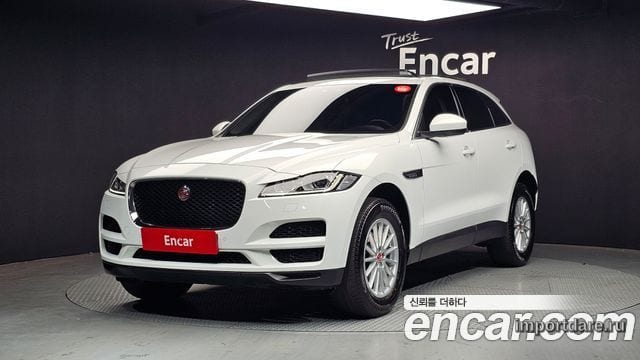 JAGUAR F-PACE 2018 — 150 191 км, белый, Корея — под ключ — фото 1
