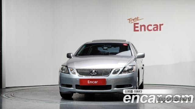 LEXUS GS300 2006 — 117 766 км, серебристо-серый, Корея — под ключ — фото 3