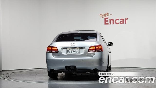 LEXUS GS300 2006 — 117 766 км, серебристо-серый, Корея — под ключ — фото 4
