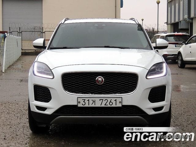JAGUAR E-PACE 2019 — 58 055 км, белый, Корея — под ключ — фото 1