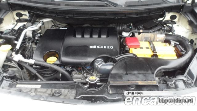 RENAULT KOREA QM5 2013 — 160 328 км, белый-перламутр, Корея — под ключ — фото 6