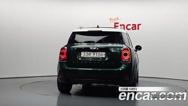 MINI COOPER D COUNTRYMAN 2018 — 102 813 км, тёмно-зелёный, Корея — под ключ — фото 4