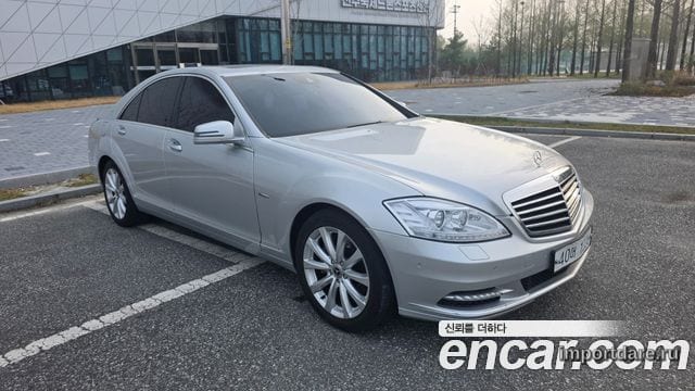MERCEDES-BENZ S-CLASS W221 2012 — 144 987 км, серебристый, Корея — под ключ — фото 3