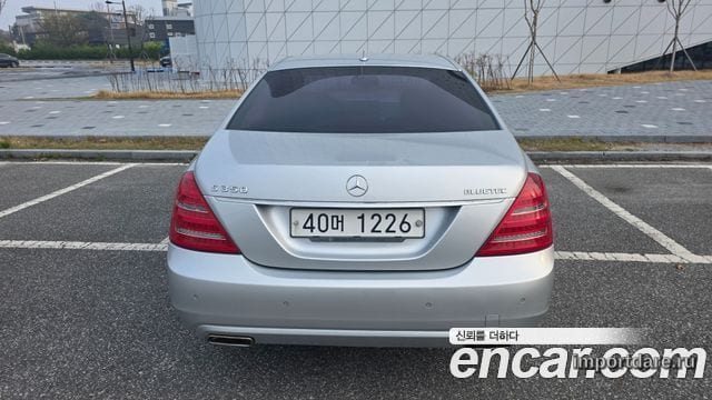 MERCEDES-BENZ S-CLASS W221 2012 — 144 987 км, серебристый, Корея — под ключ — фото 5