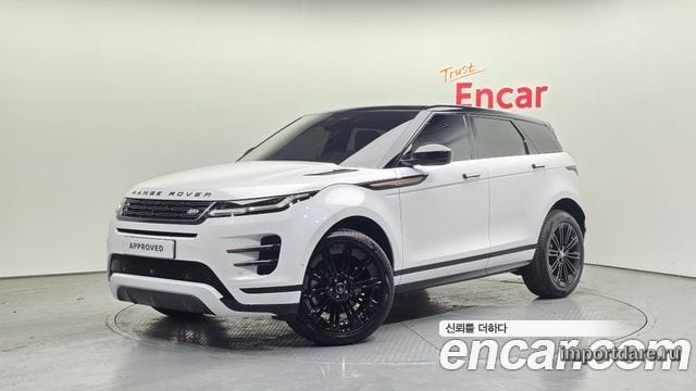 LAND ROVER RANGE ROVER EVOQUE 2025 — 2 971 км, белый, Корея — под ключ — фото 1
