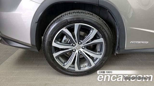 LEXUS RX450H 2017 — 58 301 км, светло-золотистый, Корея — под ключ — фото 5