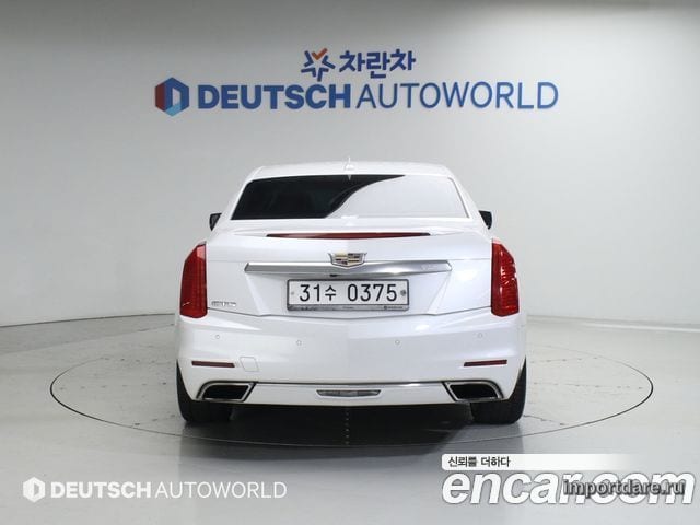 CADILLAC CTS 2015 — 112 000 км, белый, Корея — под ключ — фото 4
