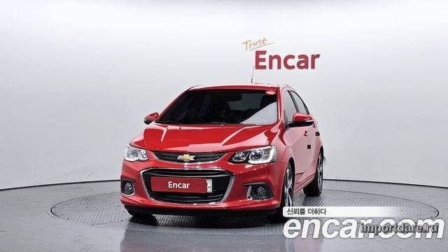 CHEVROLET AVEO SEDAN 2018 — 91 682 км, красный, Корея — под ключ — фото 3