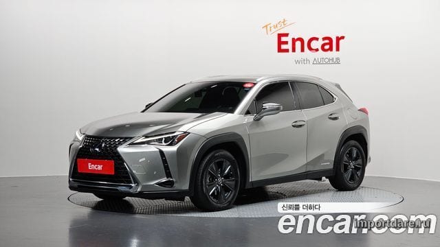LEXUS UX250H 2020 — 81 872 км, серебристо-серый, Корея — под ключ — фото 1