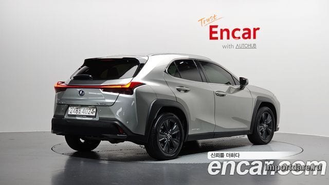 LEXUS UX250H 2020 — 81 872 км, серебристо-серый, Корея — под ключ — фото 2