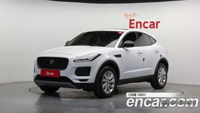 JAGUAR E-PACE 2018 — 38 467 км, белый, Корея — под ключ — фото 1
