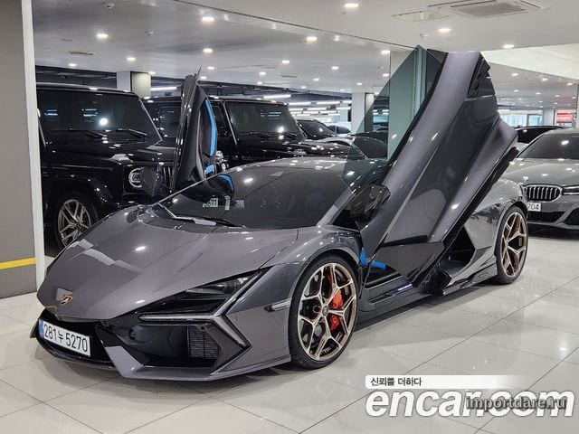 LAMBORGHINI REVUELTO 2025 — 270 км, серебристо-серый, Корея — под ключ — фото 1
