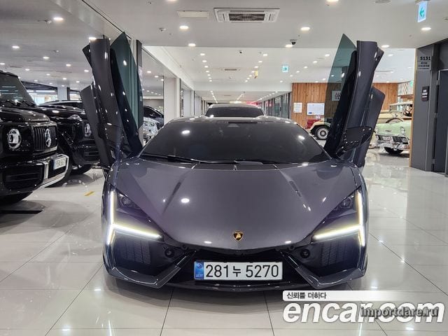 LAMBORGHINI REVUELTO 2025 — 270 км, серебристо-серый, Корея — под ключ — фото 3