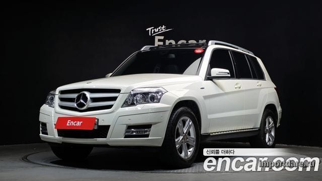 MERCEDES-BENZ GLK-CLASS X204 2012 — 64 285 км, белый, Корея — под ключ — фото 1