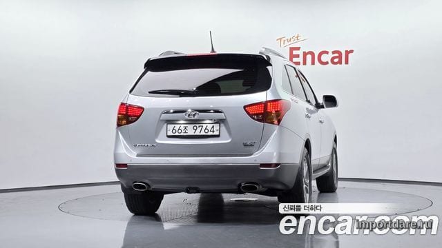 HYUNDAI VERACRUZ 2015 — 99 793 км, серебристый, Корея — под ключ — фото 4