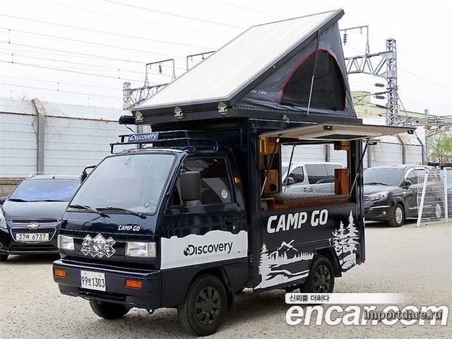 CHEVROLET LABO 2016 — 10 430 км, чёрный, Корея — под ключ — фото 1