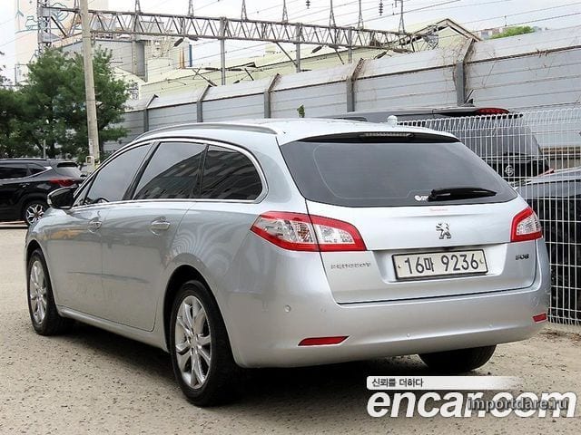 PEUGEOT 508SW 2015 — 77 235 км, серебристый, Корея — под ключ — фото 3