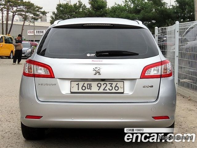 PEUGEOT 508SW 2015 — 77 235 км, серебристый, Корея — под ключ — фото 4
