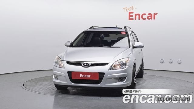 HYUNDAI I30 CW 2010 — 134 430 км, серебристый, Корея — под ключ — фото 3