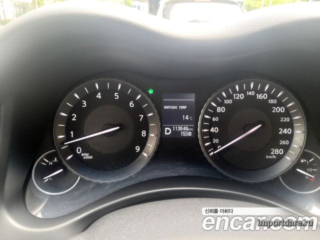 INFINITI Q70 2015 — 113 635 км, белый-перламутр, Корея — под ключ — фото 8