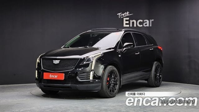 CADILLAC XT5 2019 — 78 084 км, чёрный, Корея — под ключ — фото 1