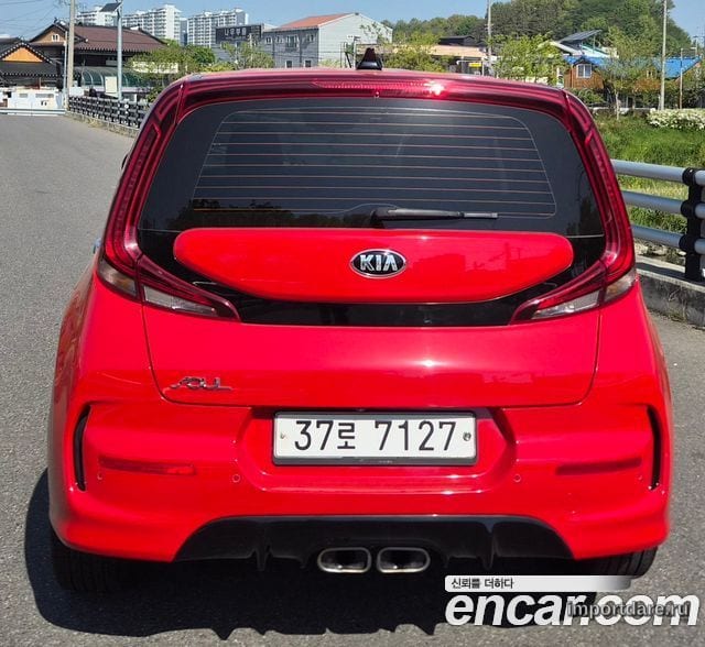 KIA SOUL BOOSTER 2019 — 101 500 км, красный, Корея — под ключ — фото 3