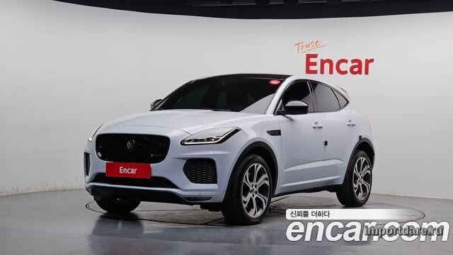 JAGUAR E-PACE 2018 — 125 464 км, белый, Корея — под ключ — фото 1