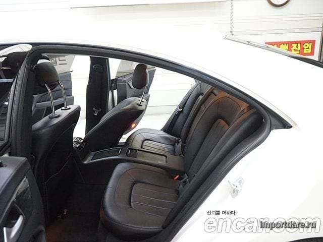 MERCEDES-BENZ CLS-CLASS W218 2017 — 85 577 км, белый-перламутр, Корея — под ключ — фото 3