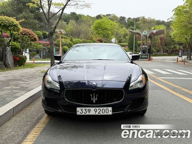 MASERATI QUATTROPORTE 2014 — 129 700 км, Корея — под ключ — фото 2