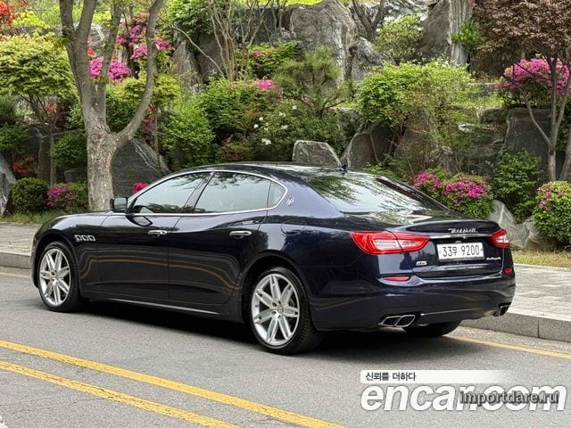 MASERATI QUATTROPORTE 2014 — 129 700 км, Корея — под ключ — фото 4