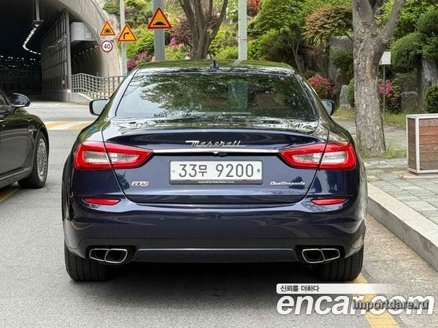 MASERATI QUATTROPORTE 2014 — 129 700 км, Корея — под ключ — фото 5