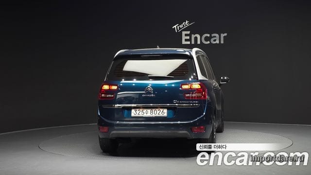 CITROEN GRAND C4 SPACETOURER 2021 — 71 625 км, синий, Корея — под ключ — фото 4