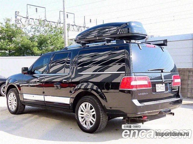 LINCOLN NAVIGATOR 2014 — 34 052 км, чёрный, Корея — под ключ — фото 3