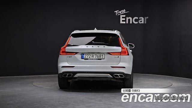 VOLVO V60 CROSS COUNTRY 2021 — 47 649 км, белый, Корея — под ключ — фото 4
