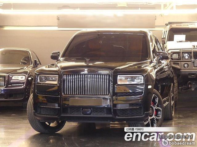 ROLLS-ROYCE CULLINAN 2021 — 34 900 км, чёрный, Корея — под ключ — фото 1