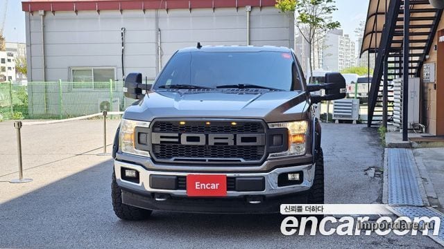 FORD F150 2019 — 93 393 км, коричневый, Корея — под ключ — фото 3