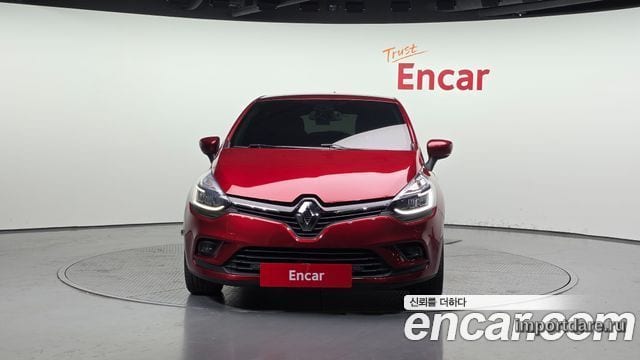 RENAULT KOREA CLIO 2018 — 145 120 км, красный, Корея — под ключ — фото 3