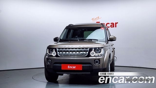 LAND ROVER DISCOVERY 4 2015 — 164 850 км, светло-золотистый, Корея — под ключ — фото 3