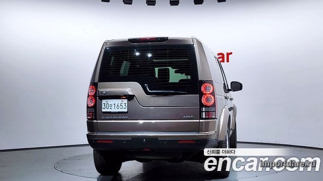LAND ROVER DISCOVERY 4 2015 — 164 850 км, светло-золотистый, Корея — под ключ — фото 4