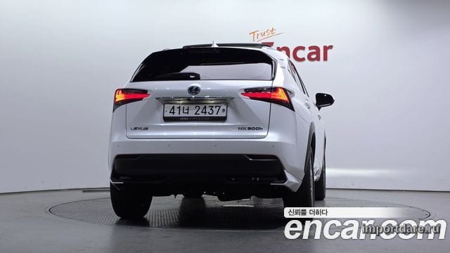 LEXUS NX300H 2017 — 67 765 км, белый, Корея — под ключ — фото 4