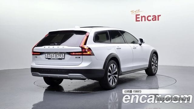 VOLVO V90 CROSS COUNTRY 2021 — 97 412 км, белый, Корея — под ключ — фото 2