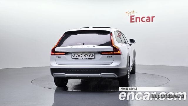 VOLVO V90 CROSS COUNTRY 2021 — 97 412 км, белый, Корея — под ключ — фото 4
