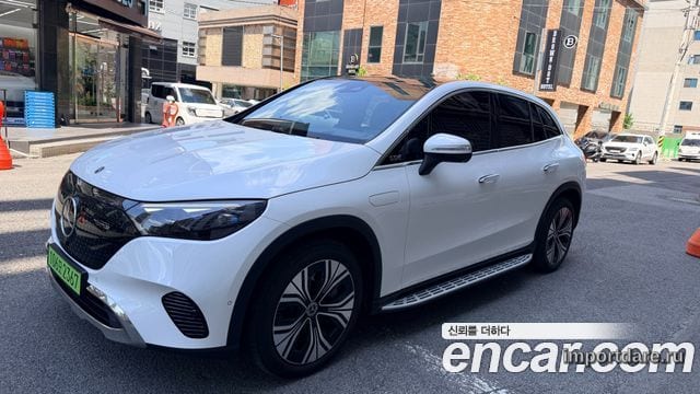 MERCEDES-BENZ EQE SUV X294 2024 — 16 000 км, белый, Корея — под ключ — фото 1