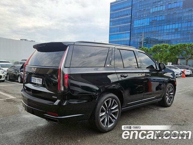 CADILLAC ESCALADE 2021 — 110 000 км, чёрный, Корея — под ключ — фото 4