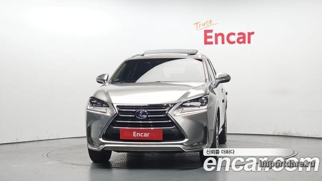 LEXUS NX300H 2017 — 88 389 км, серебристо-серый, Корея — под ключ — фото 3