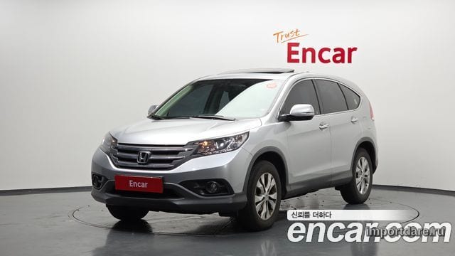 HONDA NEW CR-V 2012 — 155 747 км, серебристый, Корея — под ключ — фото 1