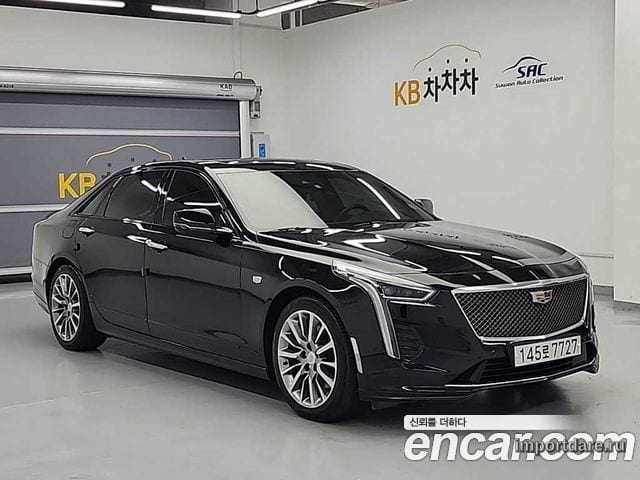 CADILLAC CT6 2019 — 211 777 км, чёрный, Корея — под ключ — фото 4