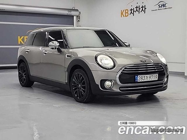 MINI COOPER D CLUBMAN 2016 — 128 899 км, серый, Корея — под ключ — фото 4